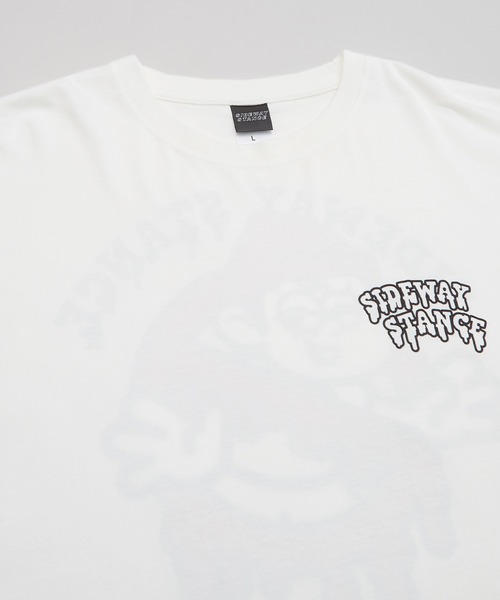 En serio TOKYO(エンソリオトーキョー)の「【SIDEWAYSTANCE】半袖ゴーストバスターズプリントTシャツ SIDE23-070/SIDE23-116(Tシャツ/カットソー・メンズ・ブラック/カーキ/ホワイト/パープル/ダークブルー/オートミール・LARGE/X-LARGE/SMALL/MEDIUM)」の13枚目の写真