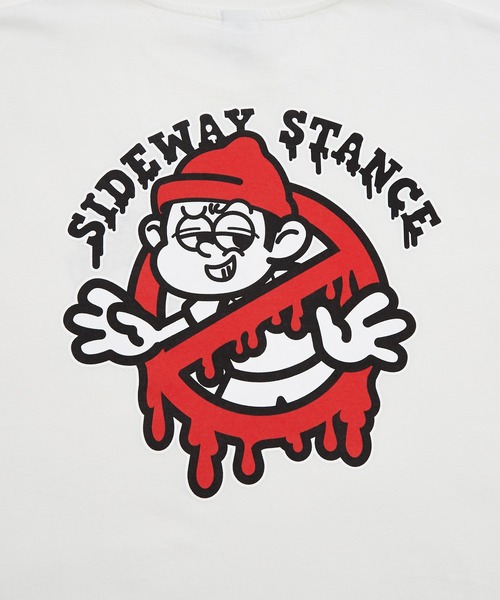 En serio TOKYO(エンソリオトーキョー)の「【SIDEWAYSTANCE】半袖ゴーストバスターズプリントTシャツ SIDE23-070/SIDE23-116(Tシャツ/カットソー・メンズ・ブラック/カーキ/ホワイト/パープル/ダークブルー/オートミール・LARGE/X-LARGE/SMALL/MEDIUM)」の12枚目の写真
