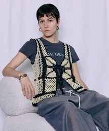 Crochet Vest/クロシェベスト