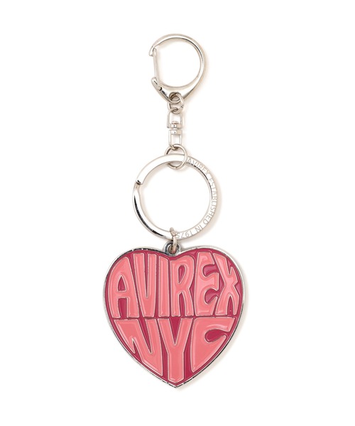 直営店限定》HEART KEY CHARM（キーホルダー）｜AVIREX