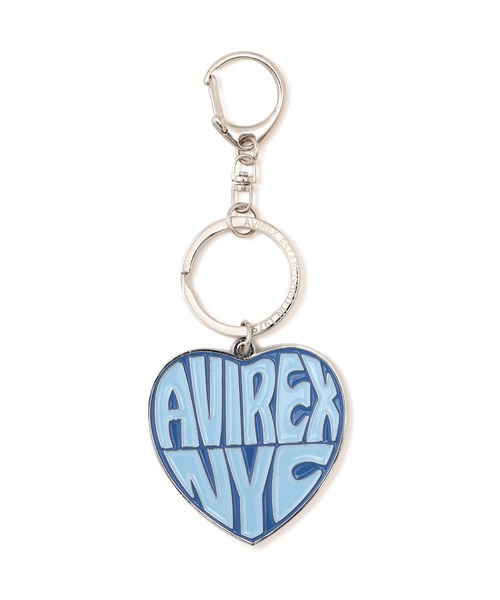 直営店限定》HEART KEY CHARM（キーホルダー）｜AVIREX