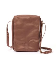 Francfranc | バイカラーサテン トラベルサコッシュ ピンク×ブラウン(トートバッグ)