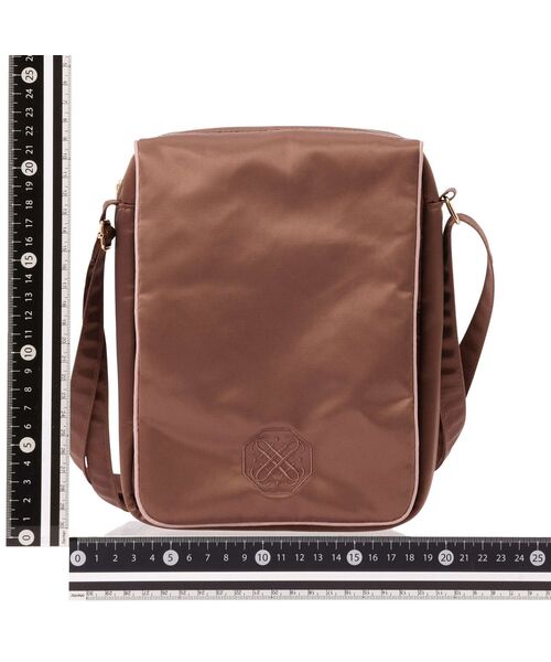 Francfranc（フランフラン）の「バイカラーサテン トラベルサコッシュ ピンク×ブラウン（トートバッグ・レディース・ピンク・FREE）」の9枚目の写真