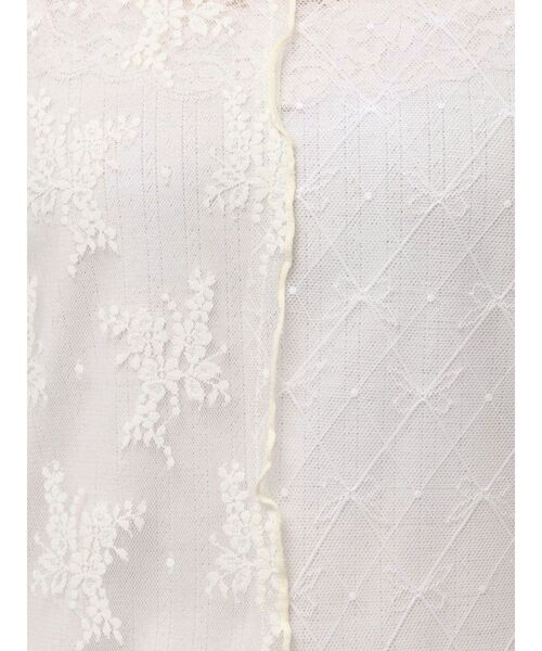 merry jenny（メリージェニー）の「シアーレースコンビTOPS（Tシャツ/カットソー・レディース・オフホワイト/アイボリー・FREE）」の10枚目の写真