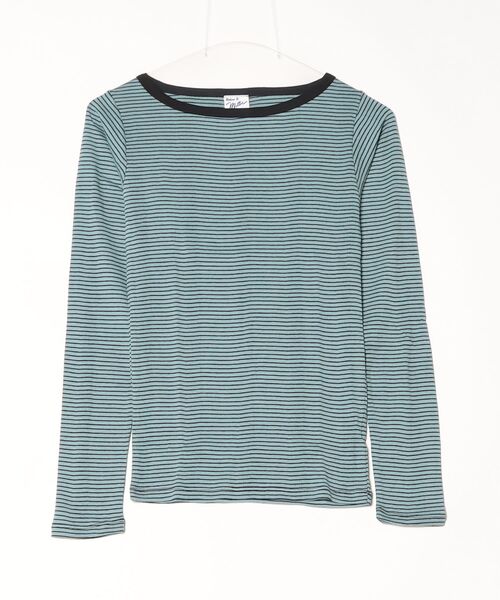 MILLER(ミラー)の「Robert P. Miller / パネルリブ B/N長袖 / 858C(Tシャツ/カットソー・レディース・ブラウン系その他/ブルー系その他/チャコールグレー/グレー・FREE)」の10枚目の写真