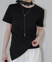 chuclla（チュクラ）の「アシンメトリードレープトップス chw26s210（Tシャツ/カットソー）」