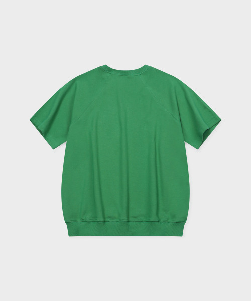 GRUNDEN(グルンデン)の「HOMEBODY SHORT-SLEEVE SWEATSHIRT (LEAF GREEN)(Tシャツ/カットソー・レディース・その他・OS)」の2枚目の写真