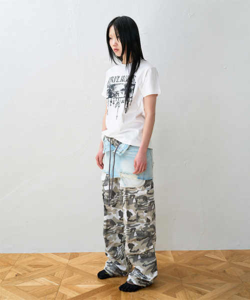 THEVINYLHOUSE(ザバイニルハウス)の「EYES DOWN TEE WHITE(Tシャツ/カットソー・メンズ・その他・SMALL/MEDIUM/LARGE)」の14枚目の写真