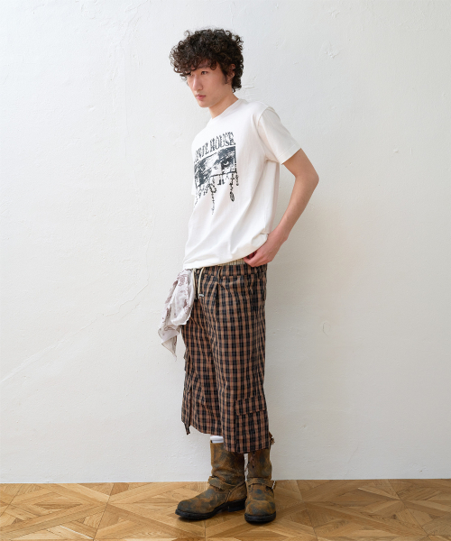 THEVINYLHOUSE(ザバイニルハウス)の「EYES DOWN TEE WHITE(Tシャツ/カットソー・メンズ・その他・SMALL/MEDIUM/LARGE)」の3枚目の写真