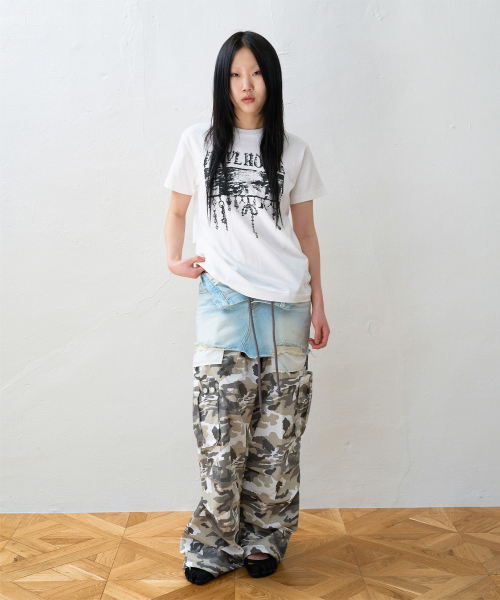 THEVINYLHOUSE(ザバイニルハウス)の「EYES DOWN TEE WHITE(Tシャツ/カットソー・メンズ・その他・SMALL/MEDIUM/LARGE)」の4枚目の写真