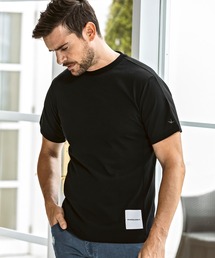 1PIU1UGUALE3 RELAX(ウノピゥウノウグァーレトレ リラックス)ネームパッチ半袖Tシャツ