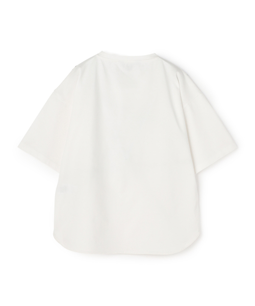 ATSURO TAYAMA（アツロウタヤマ）の「スターモチーフライン入りTシャツ（Tシャツ/カットソー・レディース・ネイビー/ブラック・M）」の6枚目の写真