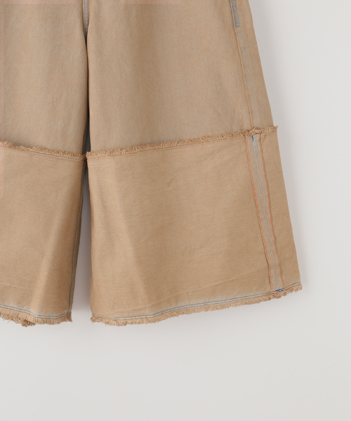 LIVINGTONE(リヴィントーン)の「【LIVINGTONE/リヴィントーン】別注DOLK4 - Flair culottes(その他パンツ・レディース・ベージュ・36/38)」の6枚目の写真