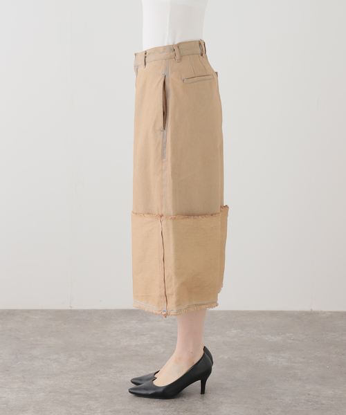 LIVINGTONE(リヴィントーン)の「【LIVINGTONE/リヴィントーン】別注DOLK4 - Flair culottes(その他パンツ・レディース・ベージュ・36/38)」の13枚目の写真