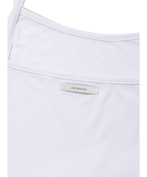 UGLY SHADOW（アグリーシャドウ）の「RIBBON SLEEVELESS(WHITE)（Tシャツ/カットソー・レディース・その他・FREE）」の6枚目の写真