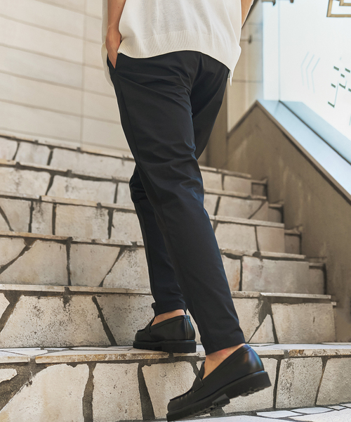 B.C STOCK(ベーセーストック)の「【吸水速乾・4WAY・防シワ・ウォッシャブル・接触冷感】スラブ TAKE IT EASY PT 2(その他パンツ・メンズ・グリーン/グレー/ブラック/チャコールグレー・SMALL/MEDIUM/LARGE/X-LARGE)」の15枚目の写真