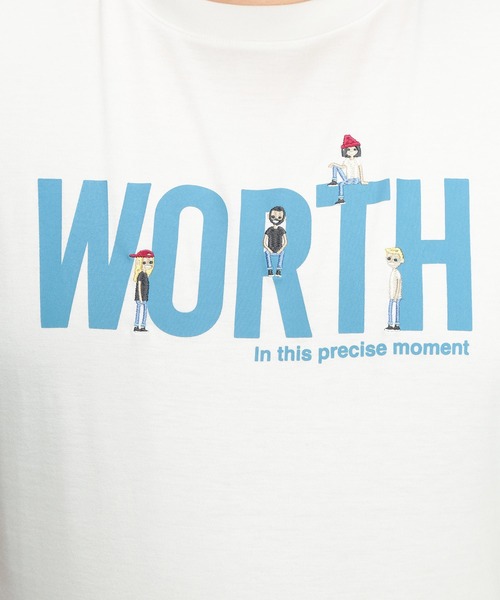 B&T CLUB(ビーティークラブ)の「Tシャツ 半袖 メンズ 大きいサイズ 刺繍×プリント クルーネック カットソー B&T CLUB (ビーアンドティークラブ)(Tシャツ/カットソー・メンズ・ブルーグレー/ホワイト・X1(3L~4L)/X2(4L~5L)/X3(6L~7L))」の20枚目の写真