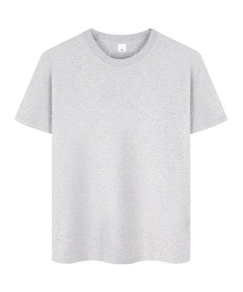 ANEWBROS（アニュブロス）の「ベーシックスタンダードカジュアル半袖Tシャツ10カラー [ANSE_9101]（Tシャツ/カットソー・メンズ・ライトグレー/ホワイト/ブラック/ネイビー/ベージュ/カーキ/バイオレット/グレー/ピンク/レッド・2XL/3XL/4XL/MEDIUM/LARGE/X-LARGE）」の4枚目の写真