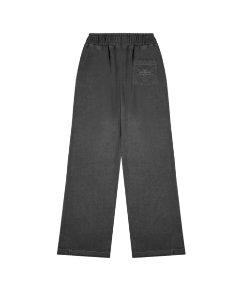 ABEEHUMS(アビハムズ)の「ピグメントダイングストリングワイドパンツ ABH357-301 チャコール(スウェットパンツ・レディース・チャコール・SMALL/MEDIUM)」の3枚目の写真