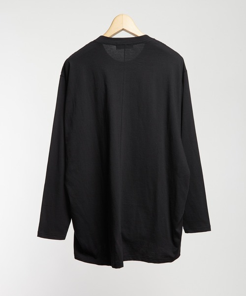 GOMME HOMME(ゴムオム)の「ジャガードコクーンT(Tシャツ/カットソー・メンズ・ブラック・MEDIUM)」の2枚目の写真