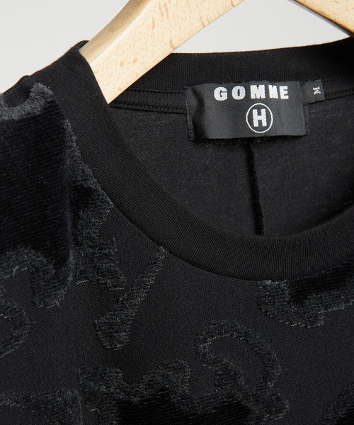 GOMME HOMME(ゴムオム)の「ジャガードコクーンT(Tシャツ/カットソー・メンズ・ブラック・MEDIUM)」の4枚目の写真
