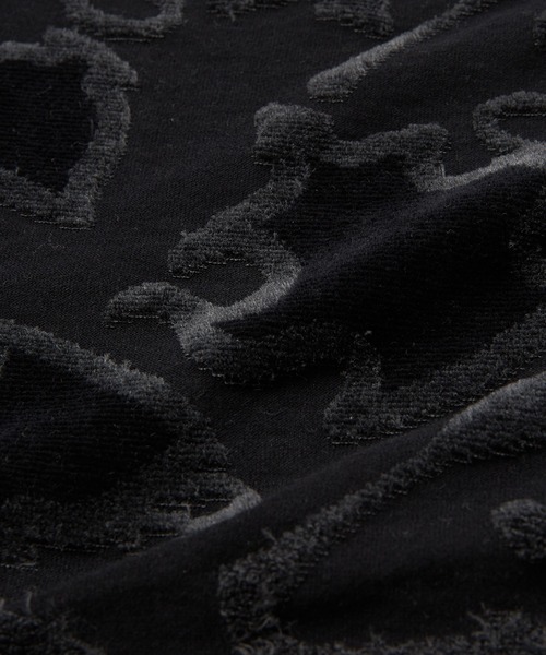 GOMME HOMME(ゴムオム)の「ジャガードコクーンT(Tシャツ/カットソー・メンズ・ブラック・MEDIUM)」の7枚目の写真