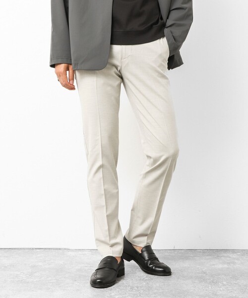 NOLLEY’S(ノーリーズ)の「《ビジカジ対応》INFITEX ロイヤルOX スリムフィットパンツ 26SS(その他パンツ・メンズ・アイボリー/グレー/ネイビー/ブルー・S/XXL/XL/L/M)」の6枚目の写真