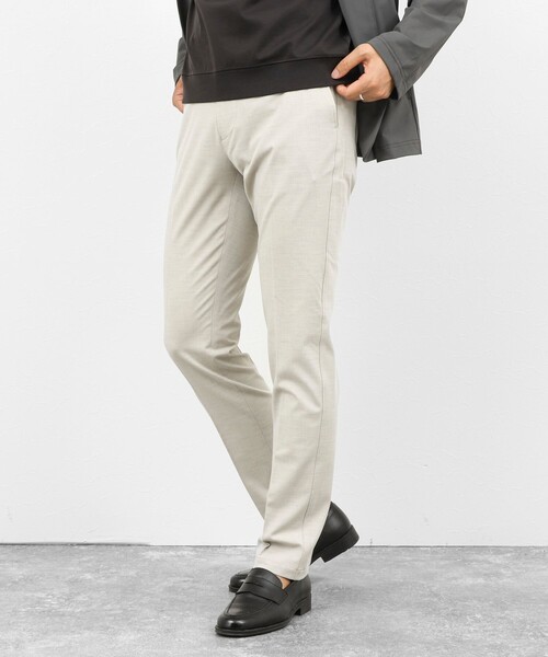 NOLLEY’S(ノーリーズ)の「《ビジカジ対応》INFITEX ロイヤルOX スリムフィットパンツ 26SS(その他パンツ・メンズ・アイボリー/グレー/ネイビー/ブルー・S/XXL/XL/L/M)」の8枚目の写真
