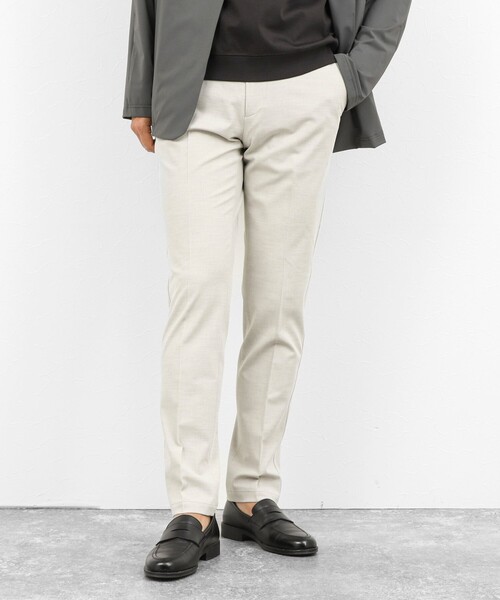 NOLLEY’S(ノーリーズ)の「《ビジカジ対応》INFITEX ロイヤルOX スリムフィットパンツ 26SS(その他パンツ・メンズ・アイボリー/グレー/ネイビー/ブルー・S/XXL/XL/L/M)」の11枚目の写真