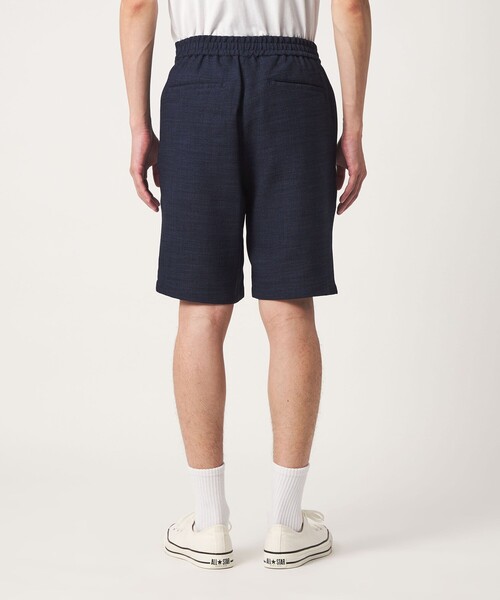 A DAY IN THE LIFE UNITED ARROWS(アデイインザライフユナイテッドアローズ)の「リネンライク バスケット イージーショーツ-吸水速乾・通気性-<A DAY IN THE LIFE>(その他パンツ・メンズ・ナチュラル/ネイビー/ダークブラウン/ブラック・S/XL/M/L)」の8枚目の写真