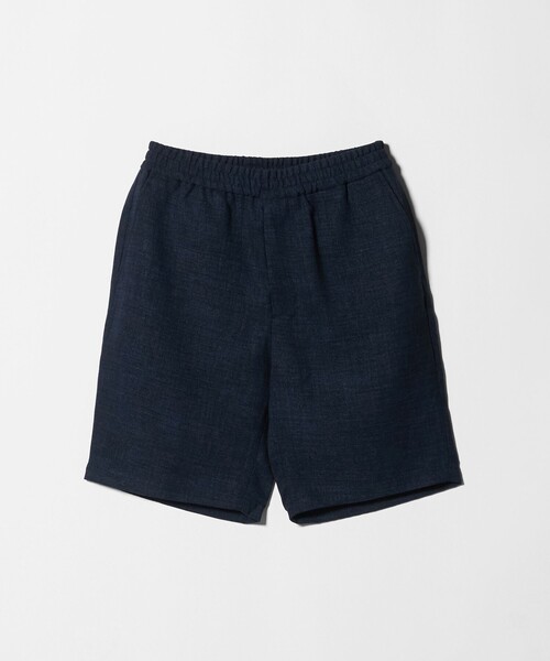 A DAY IN THE LIFE UNITED ARROWS(アデイインザライフユナイテッドアローズ)の「リネンライク バスケット イージーショーツ-吸水速乾・通気性-<A DAY IN THE LIFE>(その他パンツ・メンズ・ナチュラル/ネイビー/ダークブラウン/ブラック・S/XL/M/L)」の9枚目の写真