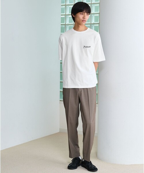 green label relaxing(グリーンレーベルリラクシング)の「【別注】<PABLO PICASSO>インスパイアアート プリント 半袖 Tシャツ カットソー(Tシャツ/カットソー・メンズ・その他1/その他4/その他2/その他3・XL/M/L)」の9枚目の写真