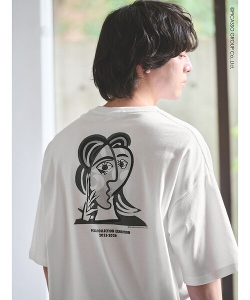 green label relaxing（グリーンレーベルリラクシング）の「【別注】＜PABLO PICASSO＞インスパイアアート プリント 半袖 Tシャツ カットソー（Tシャツ/カットソー・メンズ・その他1/その他4/その他2/その他3・XL/M/L）」の5枚目の写真