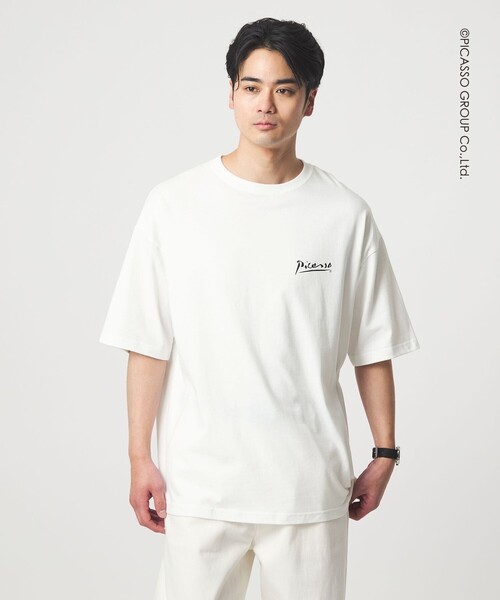green label relaxing（グリーンレーベルリラクシング）の「【別注】＜PABLO PICASSO＞インスパイアアート プリント 半袖 Tシャツ カットソー（Tシャツ/カットソー・メンズ・その他1/その他4/その他2/その他3・XL/M/L）」の6枚目の写真