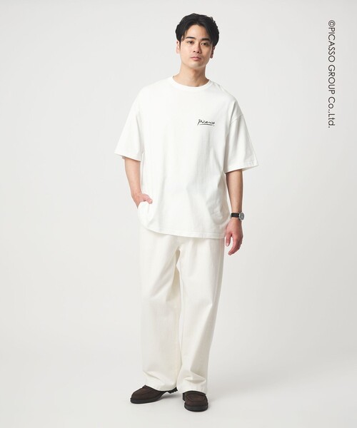 green label relaxing（グリーンレーベルリラクシング）の「【別注】＜PABLO PICASSO＞インスパイアアート プリント 半袖 Tシャツ カットソー（Tシャツ/カットソー・メンズ・その他1/その他4/その他2/その他3・XL/M/L）」の7枚目の写真