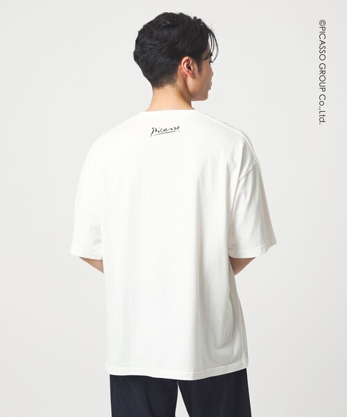 green label relaxing（グリーンレーベルリラクシング）の「【別注】＜PABLO PICASSO＞インスパイアアート プリント 半袖 Tシャツ カットソー（Tシャツ/カットソー・メンズ・その他1/その他4/その他2/その他3・XL/M/L）」の9枚目の写真