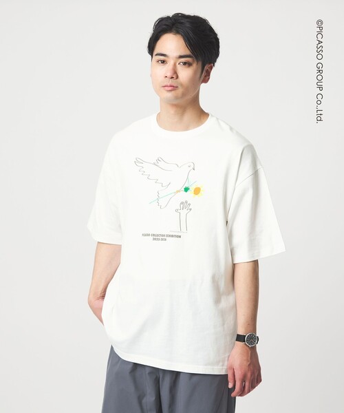 green label relaxing（グリーンレーベルリラクシング）の「【別注】＜PABLO PICASSO＞インスパイアアート プリント 半袖 Tシャツ カットソー（Tシャツ/カットソー・メンズ・その他1/その他4/その他2/その他3・XL/M/L）」の11枚目の写真