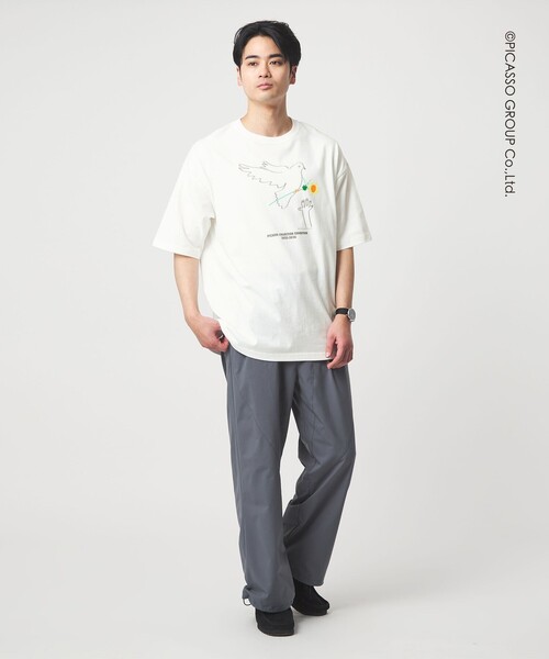 green label relaxing（グリーンレーベルリラクシング）の「【別注】＜PABLO PICASSO＞インスパイアアート プリント 半袖 Tシャツ カットソー（Tシャツ/カットソー・メンズ・その他1/その他4/その他2/その他3・XL/M/L）」の13枚目の写真