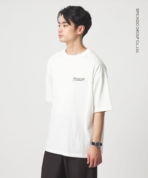 green label relaxing（グリーンレーベルリラクシング）の「【別注】＜PABLO PICASSO＞インスパイアアート プリント 半袖 Tシャツ カットソー（Tシャツ/カットソー・メンズ・その他1/その他4/その他2/その他3・XL/M/L）」の14枚目の写真