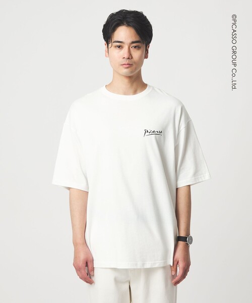 green label relaxing（グリーンレーベルリラクシング）の「【別注】＜PABLO PICASSO＞インスパイアアート プリント 半袖 Tシャツ カットソー（Tシャツ/カットソー・メンズ・その他1/その他4/その他2/その他3・XL/M/L）」の17枚目の写真