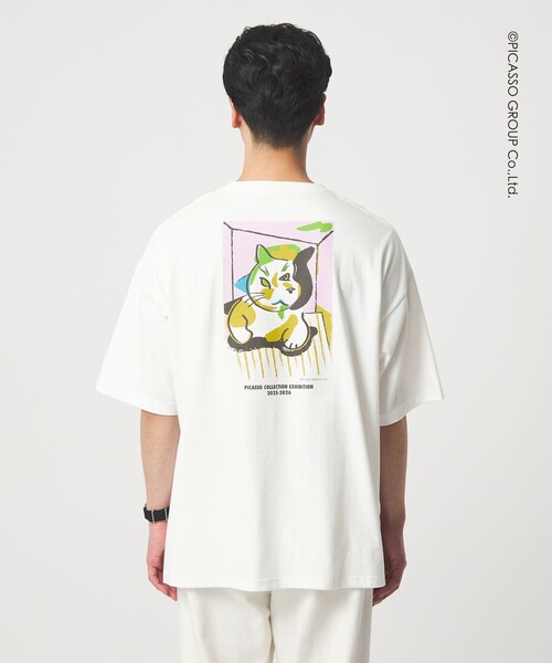 green label relaxing（グリーンレーベルリラクシング）の「【別注】＜PABLO PICASSO＞インスパイアアート プリント 半袖 Tシャツ カットソー（Tシャツ/カットソー・メンズ・その他1/その他4/その他2/その他3・XL/M/L）」の19枚目の写真
