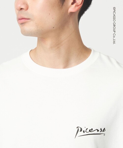 green label relaxing（グリーンレーベルリラクシング）の「【別注】＜PABLO PICASSO＞インスパイアアート プリント 半袖 Tシャツ カットソー（Tシャツ/カットソー・メンズ・その他1/その他4/その他2/その他3・XL/M/L）」の20枚目の写真