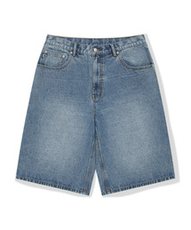 WKNDRS（ウィーキャンドース）の「G-LOGO DENIM SHORTS (DENIM)（その他パンツ）」