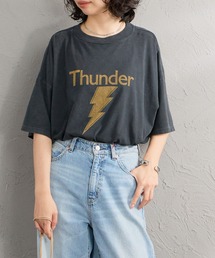 REMI RELIEF（レミレリーフ）の「[REMI RELIEF/レミレリーフ] 別注 ビッグシルエット SP加工プリントTシャツ（Tシャツ/カットソー）」
