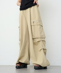 RAY CASSIN | ルーズワイドカーゴパンツ(その他パンツ)