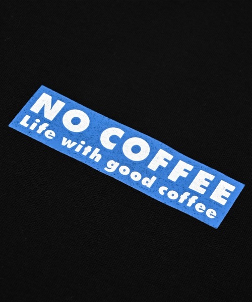 NO COFFEE(ノーコーヒー)の「コーデュラコットン ボックスロゴ S/S Tee(Tシャツ/カットソー・メンズ・ホワイト/ブラック・MEDIUM/LARGE/X-LARGE)」の5枚目の写真
