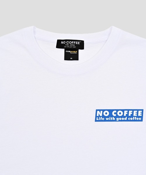 NO COFFEE(ノーコーヒー)の「コーデュラコットン ボックスロゴ S/S Tee(Tシャツ/カットソー・メンズ・ホワイト/ブラック・MEDIUM/LARGE/X-LARGE)」の9枚目の写真