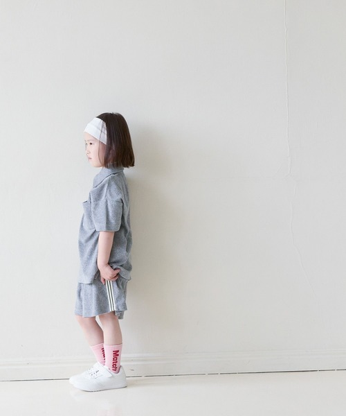 LOWRYS FARM(ローリーズファーム)の「パイルポロSS 831277(Tシャツ/カットソー・キッズ・グレー/グリーン/ネイビー・140cm/130cm/120cm/110cm/150cm)」の14枚目の写真