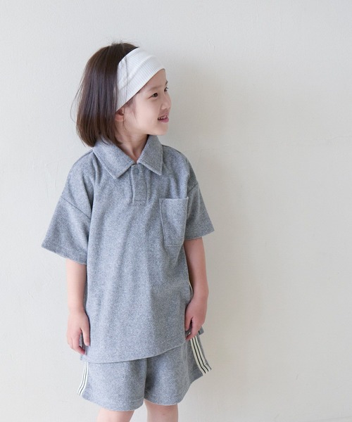 LOWRYS FARM(ローリーズファーム)の「パイルポロSS 831277(Tシャツ/カットソー・キッズ・グレー/グリーン/ネイビー・140cm/130cm/120cm/110cm/150cm)」の16枚目の写真