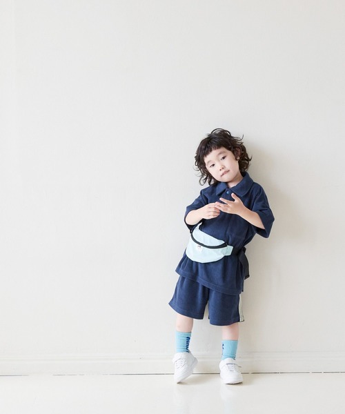 LOWRYS FARM(ローリーズファーム)の「パイルポロSS 831277(Tシャツ/カットソー・キッズ・グレー/グリーン/ネイビー・140cm/130cm/120cm/110cm/150cm)」の21枚目の写真